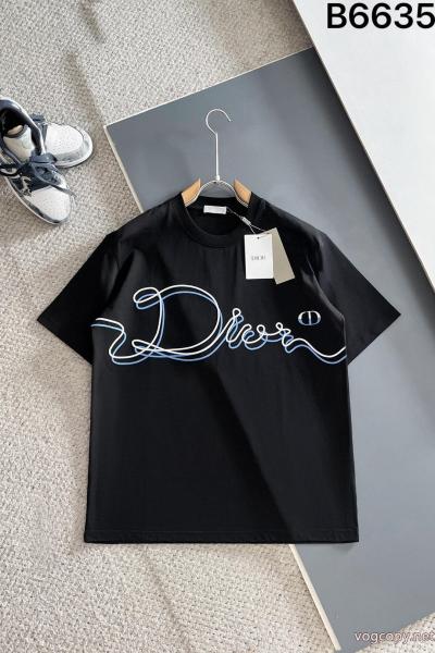 スーパー ブランド コピーDior半袖Tシャツカラーリング素敵な 風通しのよい 高級感ある 0 