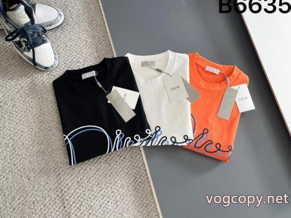 スーパー ブランド コピーDior半袖Tシャツカラーリング素敵な 風通しのよい 高級感ある 5 
