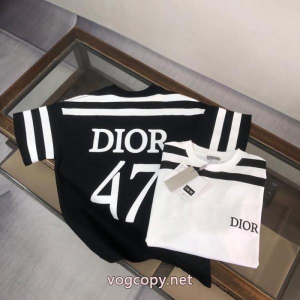 半袖Tシャツ限定品2026 高品質素材で作られる お出かけスタイルDior偽物 通販 3
