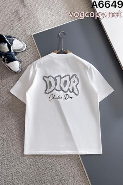 秋服コーデ2026年版 ロゴが素敵 超激得新作Dior激安 通販 専門店半袖Tシャツ 2