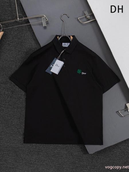 ブランド フェイクディオール半袖poloTシャツメール便対応 人気商品 普段使い 0