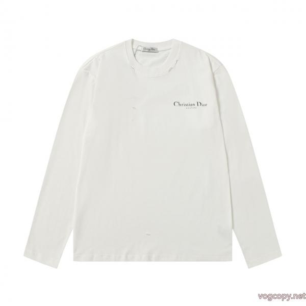 人気セール低価 春季新作品 新品人気上昇長袖TシャツDiorコピー ブランド 販売 0 