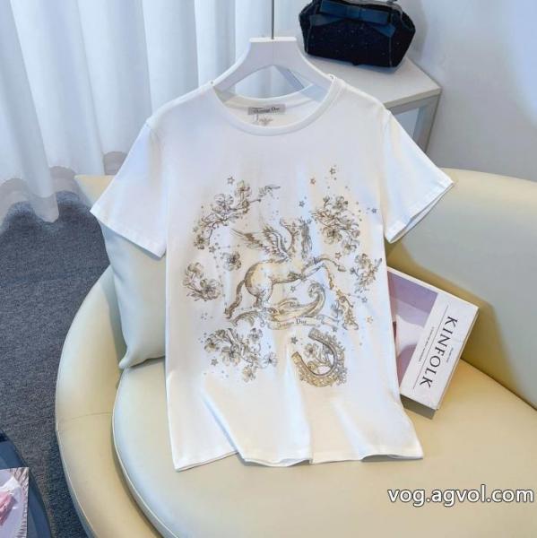 激安 通販 専門DIORスタイリッシュな印象 超激得新品 今年発売半袖Tシャツ 0