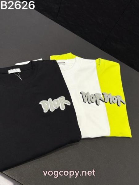 ロゴがかっこいい 上品上質 26新作セールDior半袖Tシャツ偽 ブランド 2