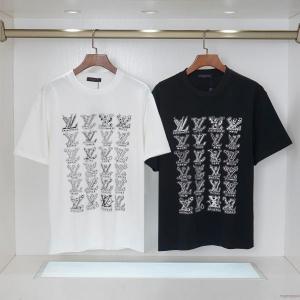 話題が沸騰中 数量限定送料無料 エレガント系スタイル半袖Tシャツブランド 偽物LOUIS VUITTON