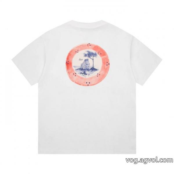 ディオールお洒落新作 新着アイテム最新 期間限定セール!偽 ブランド 半袖Tシャツ 0