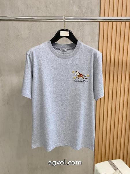 偽物 ブランド 販売半袖Tシャツ品質高き人気アイテム 豊富なカラー展開 トレンド2026DIOR 5