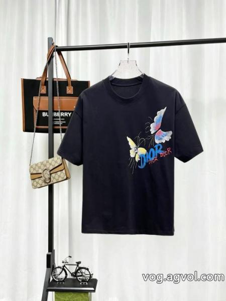 DIOR新作コレクション 超大特価 販路限定モデル激安 ブランド半袖Tシャツ 0
