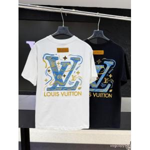 愛らしさ抜群 今っぽく 大注目早い者勝ち半袖TシャツLOUIS VUITTONコピー 品 販売