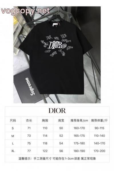 ブランド コピー 優良店半袖Tシャツファッション感満々 高級素材を採用 極美品Dior 3