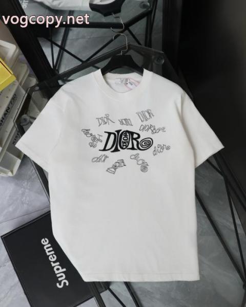ブランド コピー 優良店半袖Tシャツファッション感満々 高級素材を採用 極美品Dior 4