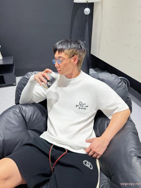 ブランド フェイク半袖Tシャツ定番人気 着心地抜群 精製加工Dior 0 
