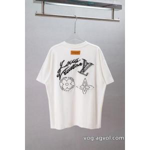 LOUIS VUITTON2026年SSのトレンド セールで早い者勝ち 人気定番安い半袖Tシャツブランド 偽物 激安 通販