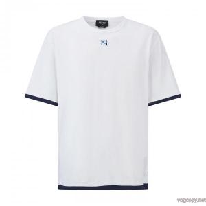 2026トレンドファッション新品 高品質な新品 注目度の高い半袖Tシャツブランド レプリカFENDI