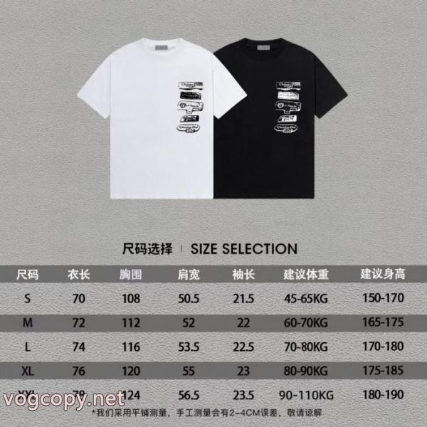 激安 ブランド 通販半袖Tシャツ人気高いアイテム お買い得セール 存在感のある Dior 4