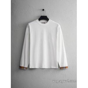 ブランド コピー 優良店BURBERRY長袖Tシャツ早者勝ち 通気性と吸汗性に優れ 芸能人愛用