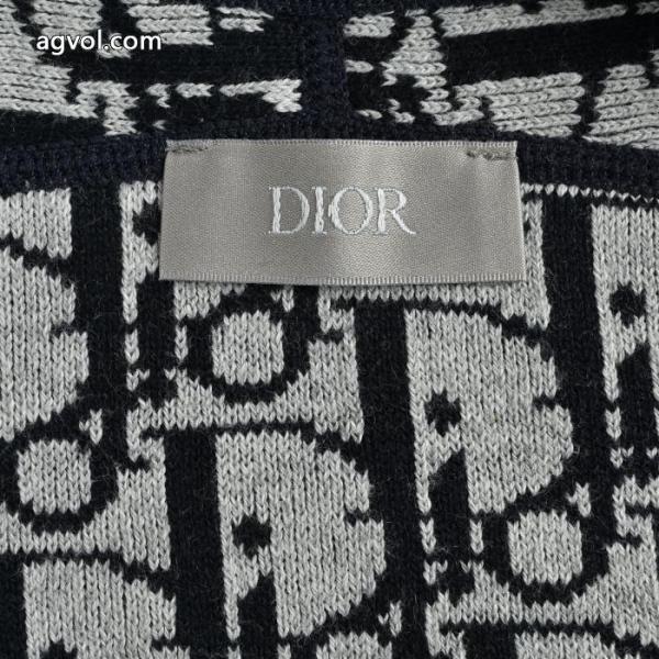 Dior/ディオールオールドブーケニットカシミヤリバーシブルコート 5 