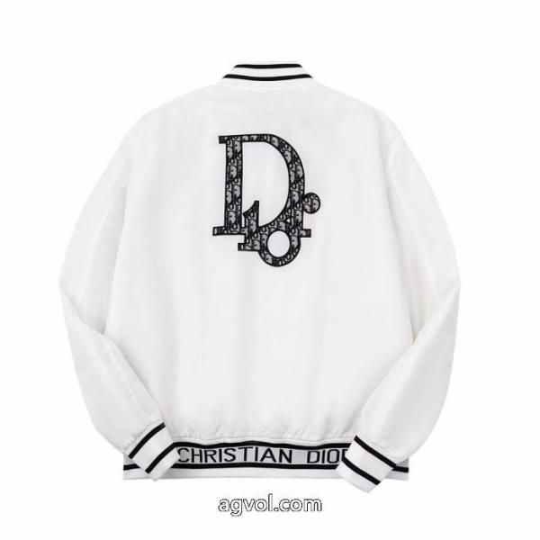 Diorクラシック公式サイトモデルアルファベットセイコー刺繍コットンパイロットジャケット男女同型 2