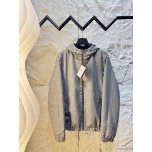 DIOR/ディオールSS 26ジャカードリバーシブル連帽ジャケットジャケット