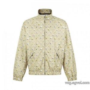 ルイ・ヴィトン26 SSデイジーMonogram満印エイジングスタンドカラージャケット